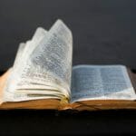 Bible pages